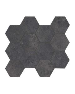 Arpa Limestone 29,5x34cm Anthraciet mat (Vloertegel) (Lmst.  Antr.Rt)