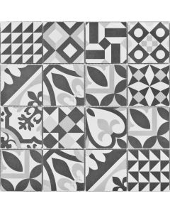 Baerwolf Patchwork 31,8x31,8cm Multicolor (KEG-14072)