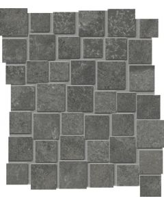 Douglas Jones Fusion Wandtegel Mozaiek.28,7X33cm Mist.Black 10mm Mat Ret.R10 F:Penta 