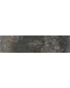 Tau Ceramica Terracina 8,5x35cm Zwart Wandtegeldecor (Terracina Brick Black 8,5X35 Decor)