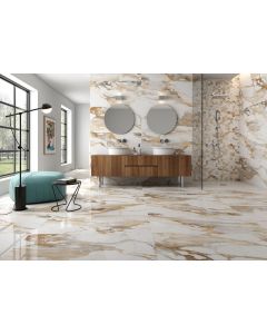 Geo Tiles Crash 60x60cm Beige Glans (0048400070740)