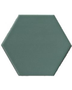 Grandeur Hexagonale 17x15cm Groen Mat (CEHEXA046)