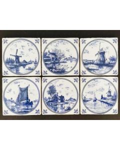 Grandeur Friesland 13x13cm Wit Glans (AAFRIE005)