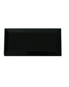 Grandeur Metro 10x20cm Zwart Glans (CVMETR013)