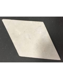 Grandeur Rombo 10x17cm Wit Mat (INMOZR108)