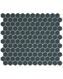 The Mosaic Factory Hexagon mozaïektegel 26X30cm Navy Blue Mat (HM23710) - Hexagon