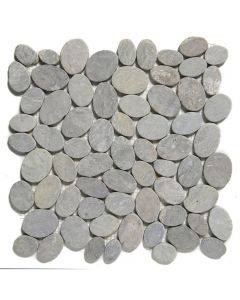 The Mosaic Factory Natural Stone mozaïektegel 30.5X30cm Grey Mat (NMP300) - Organisch