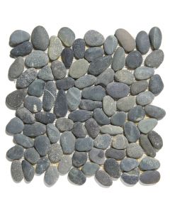 The Mosaic Factory Natural Stone mozaïektegel 30.5X30cm Dark Grey Mat (NSR360) - Organisch