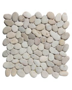 The Mosaic Factory Natural Stone mozaïektegel 30.5X30cm Tan Mat (NSR800) - Organisch
