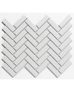 The Mosaic Factory Paris mozaïektegel 24.7X31.8cm Extra White Glans (PAHG100) - Rechthoek