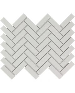 The Mosaic Factory Paris mozaïektegel 24.7X31.8cm White Mat (PAHM140) - Rechthoek