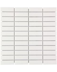 The Mosaic Factory Paris mozaïektegel 30X30cm Extra White Glans (PARG100) - Rechthoek