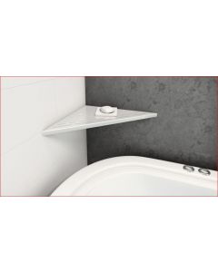 Portelo Shangle 0x0cm RVS glans (Plank) (Shangle Planchet Rvs 347 Sl)