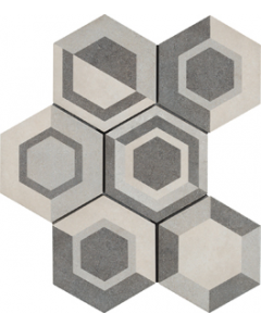 Ragno Rewind R4DT Wandtegel Decor 18X21cm Vanilla 9,5mm Mat R9