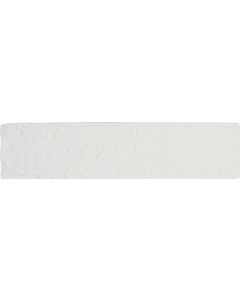 Rondine New York J85677 Vloertegel 6X25cm White 10mm Mat R11