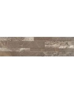 Rondine Tiffany J87341 WAtegel Decor 150X600 Brown 7-11mm Mat Relief