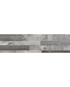 Rondine Tiffany J87343 WAtegel Decor 150X600 Grey 7-11mm Mat Relief