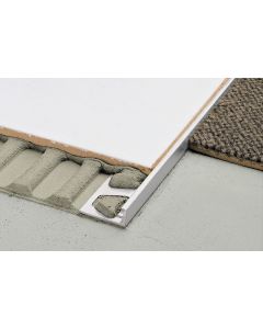 Schluter Schiene AE Afsluitprof.L=300 H=8 Alu.Bruut mat geanodis.