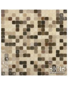 Sicis Blends Mozaiek 300X300 Mix Mat 4mm F:015X015