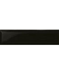 Sottocer Metro 7,5x30cm Zwart Glans (BVM10BL76305)