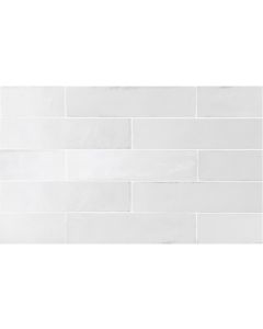 Amos Trivera Gypsum White 6x24,6
