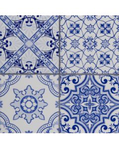Amos Aravon Blue Mat 20x20 Dec.