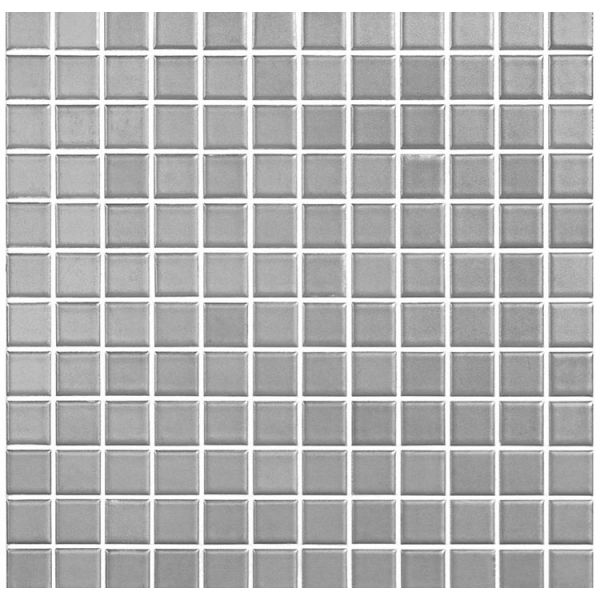 CeraVision Porcelain Grijs 30x30cm (Nature Silver Mat (23x23) Mozaïek Ceravision)