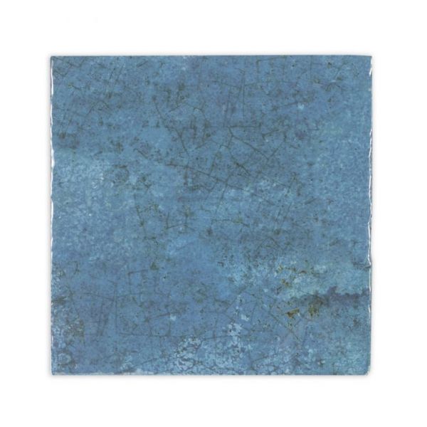 CeraVision Enamel Blauw 12,5x12,5cm (Enamel Square Ocean Ceravision)