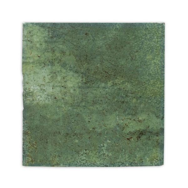 CeraVision Enamel Groen 12,5x12,5cm (Enamel Square Moss Ceravision)