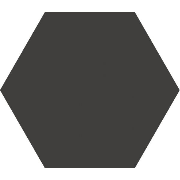 Topcer Field Materials Zwart 10x10cm (L4414 Black Hexagon)