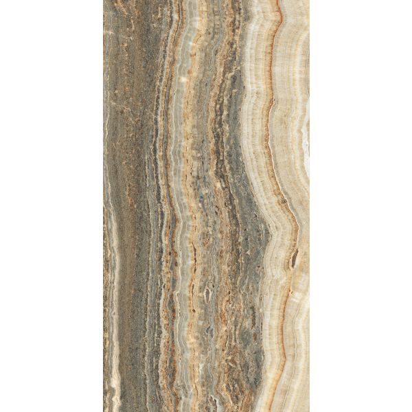 Florim Eccentric Luxe Caramel Glossy Rt 60x120 9mm