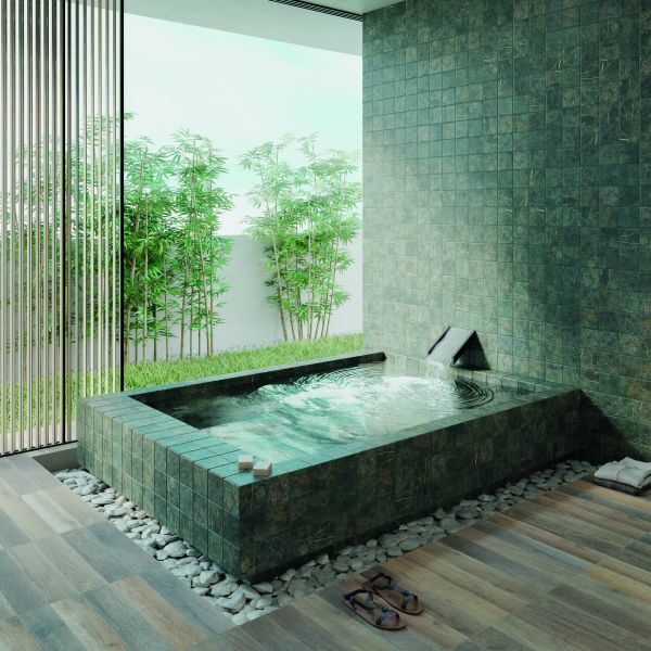 Wow Wellness Marble Green 11X11 8,5mm