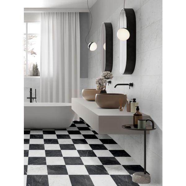 Magica Classica Nero Marquina Matt Rett 30X30 10mm