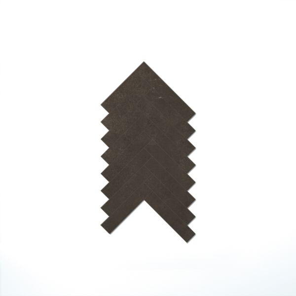 Florim Sensi Terre Mosaico Spina Carbone Matt Naturale 23X44 (3X15) 9mm