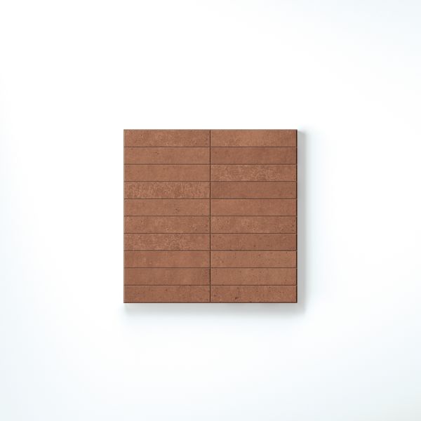 Florim Sensi Terre Mosaico Listello Mattone Matt Naturale 30X30 (3X15) 9mm