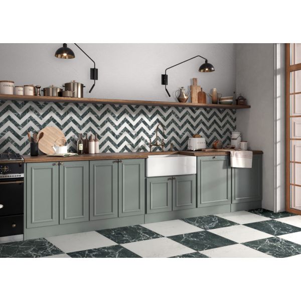 Magica Classica Verde Alpi matt rett 60X60 10mm