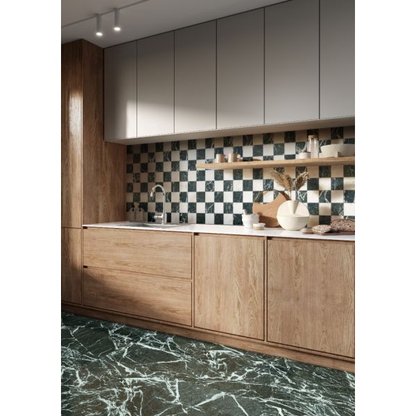 Magica Classica Verde Alpi Matt Rett 30X30 10mm