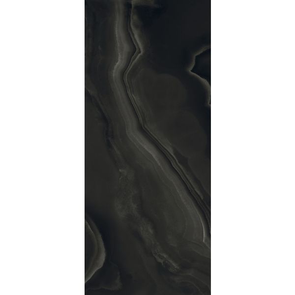 Florim Eccentric Luxe Smoky Black Glossy Ret 120X280 6mm