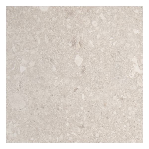 vtwonen Tegels Composite 246601 Vloertegel 60X60cm Light Grey 9mm Mat Ret.R10