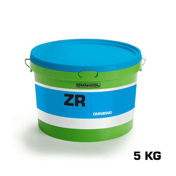 Omnicol Omnibind ZR Sneldrogende voorstrijk met korrel 5 Kg.Lichtgroen