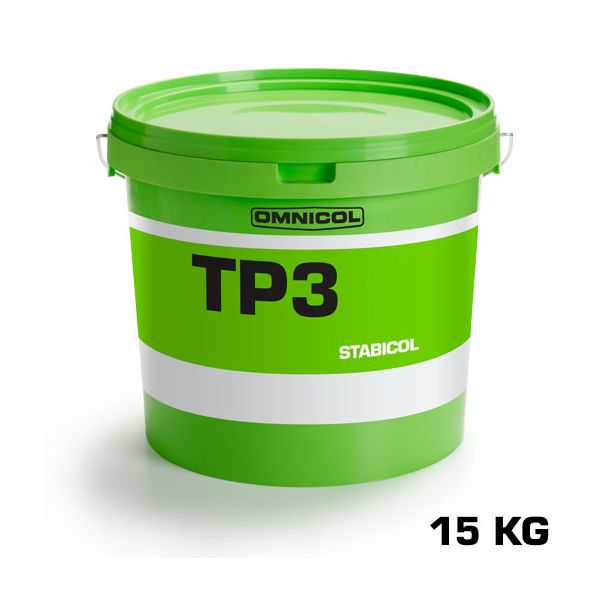 Omnicol Stabicol TP3 Super.pastategellijm,lichte verwerking 15 Kg.Wit