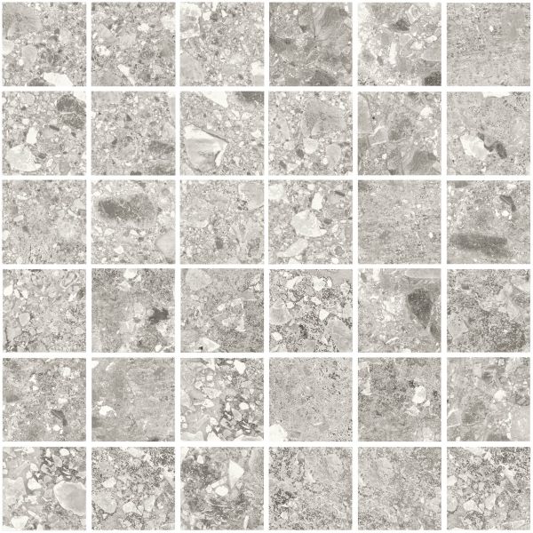 Magica Ceppo Grey Mosaico 5X5 30X30 10mm