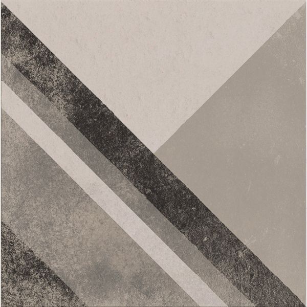 Castelvetro Cementine Mix Bianco/Nero 20X20 10mm