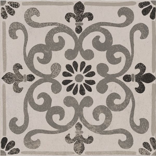 Castelvetro Cementine Tappeto C B/N 20X20 10mm