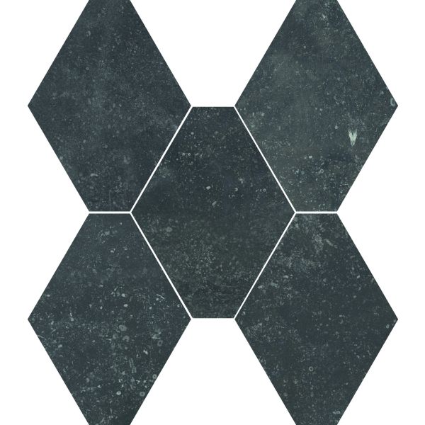 Castelvetro Absolute Nero Esagona 34X39 10mm