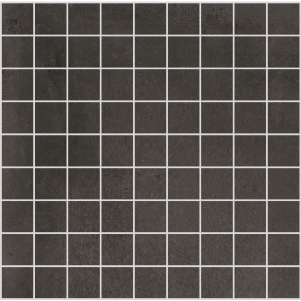 Castelvetro Land Black Mosaico 30X30 10mm