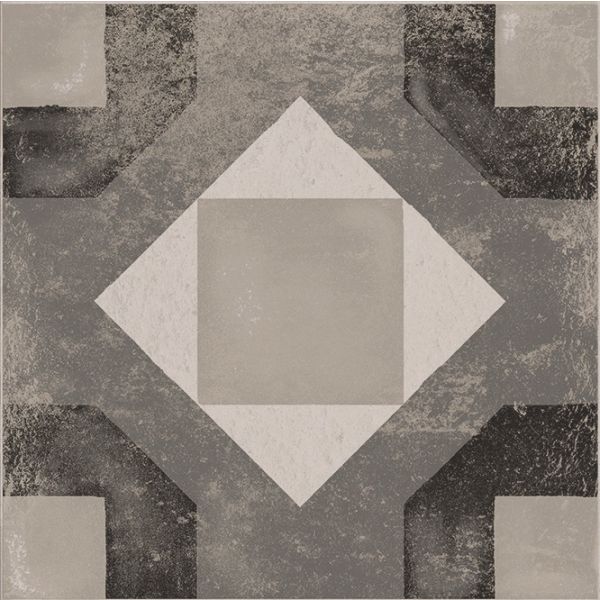 Castelvetro Cementine Tappeto A B/N 20X20 10mm