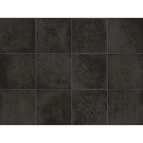 Sartoria Tsquare Noir Epoque Matt 20X20 10mm