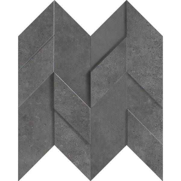 Terratinta Kos Antraci Mos Freccia 3D 30X30 10mm