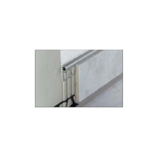 Schluter Rondec PRG Dec.prof.L=250 H=8 Wit